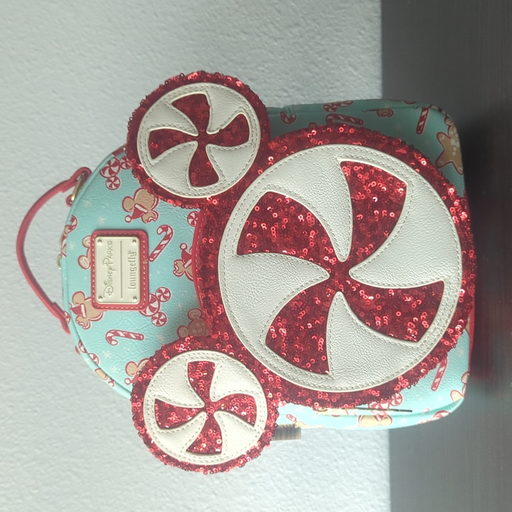 2022 Magical Loungefly Disney Parks Christmas Backpack
